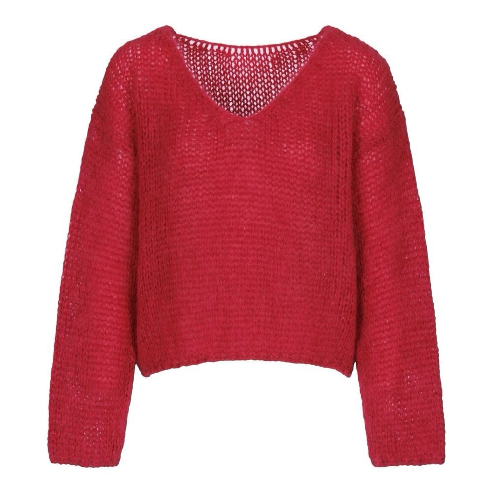 Humanoid M Maite Mohair Jumper Raspberry Red